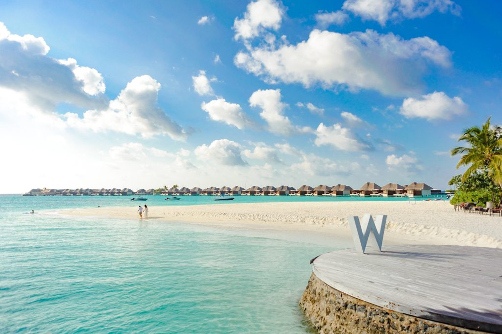 Destination Wedding Location Maldives Beach Overwater Villas