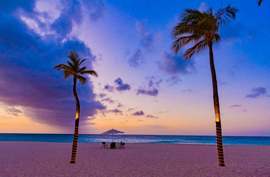 Sunset in Aruba