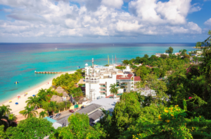 Beautiful view of boutique hotel in Montego Bay