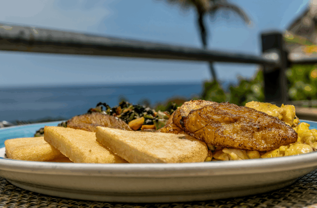 Traditional Jamaican Breakfast