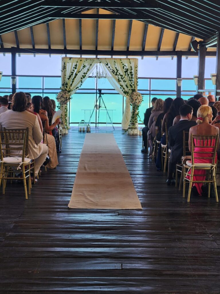 Victoria and Matt's wedding venue